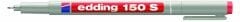 EDDİNG ASETAT KALEMİ 150-02 S KIRMIZI