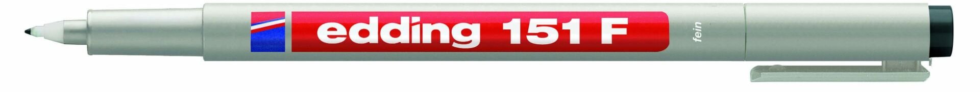 EDDİNG ASETAT KALEMİ 151-01 F SİYAH