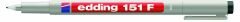 EDDİNG ASETAT KALEMİ 151-01 F SİYAH