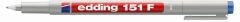 EDDİNG ASETAT KALEMİ 151-03 F MAVİ