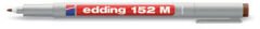 EDDİNG ASETAT KALEMİ 153-01 SİYAH