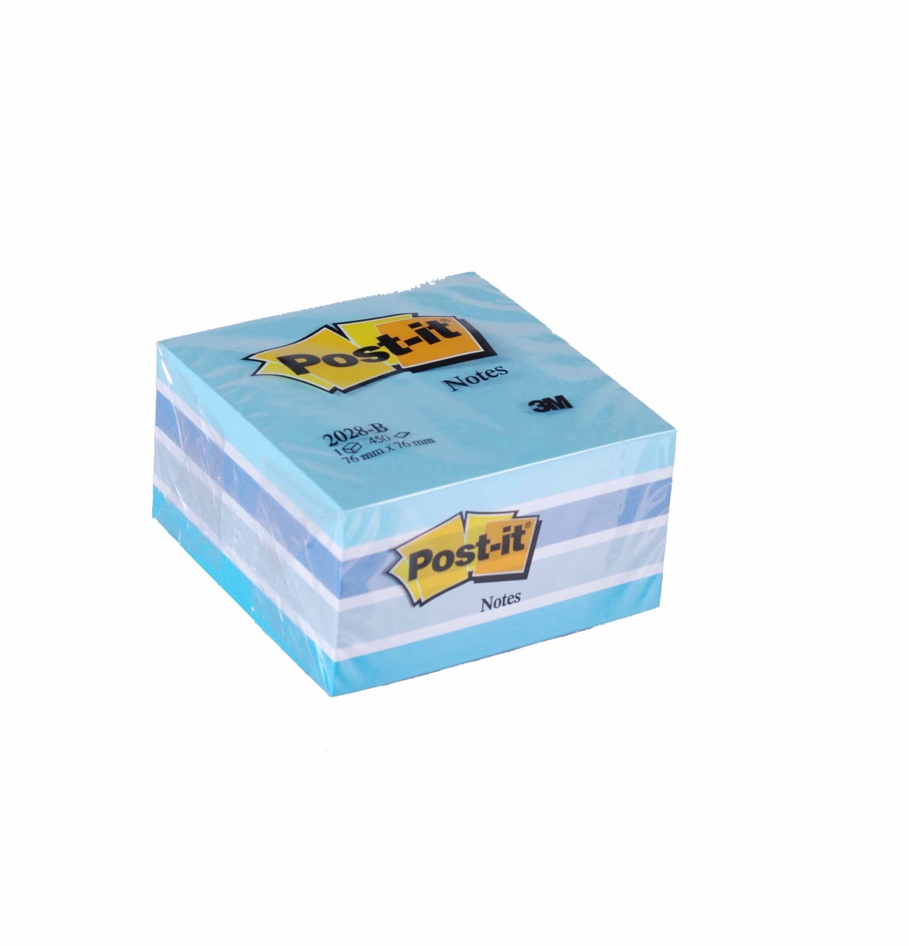 POST-İT 2028-B KÜP NOT KAĞIDI 76X76 450YP MAVİ