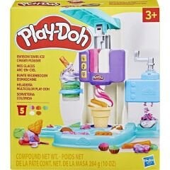 PLAY-DOH PLAY-G0028 GÖKKUŞAĞI DONDURMA FABRİKASI OYUN SETİ