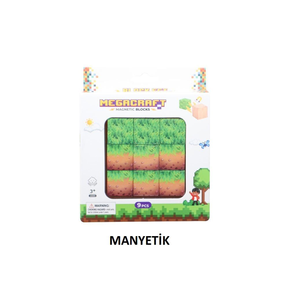 MEGA LOCC1408 CRAFT TOPRAK ÇİMEN 9 PARÇA