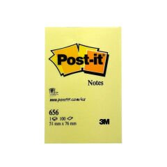 POST-İT 656 S NOT KAĞIDI 51X76 90P SARI