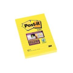 POST-İT 660-S SÜPER SARI NOT KAĞIDI 102X152 90YP ÇİZGİLİ