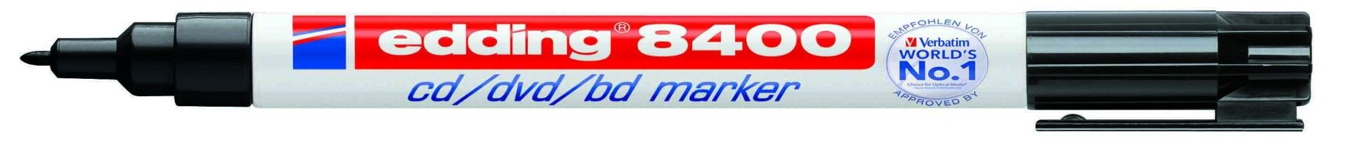 EDDİNG CD KALEMİ 8400 SİYAH
