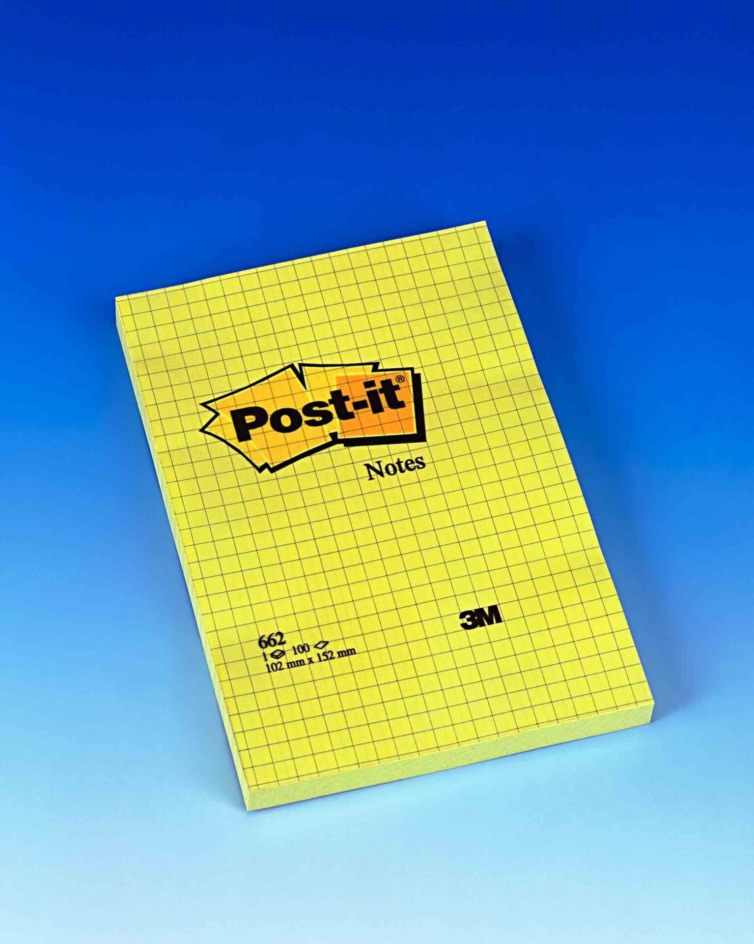POST-İT 662 NOT KAĞIDI 102X152 100YP SARI KARELİ