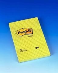 POST-İT 662 NOT KAĞIDI 102X152 100YP SARI KARELİ