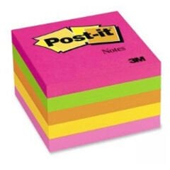 POST-İT CUBE NEON 3X3 KÜP NOT 76X76 225YP
