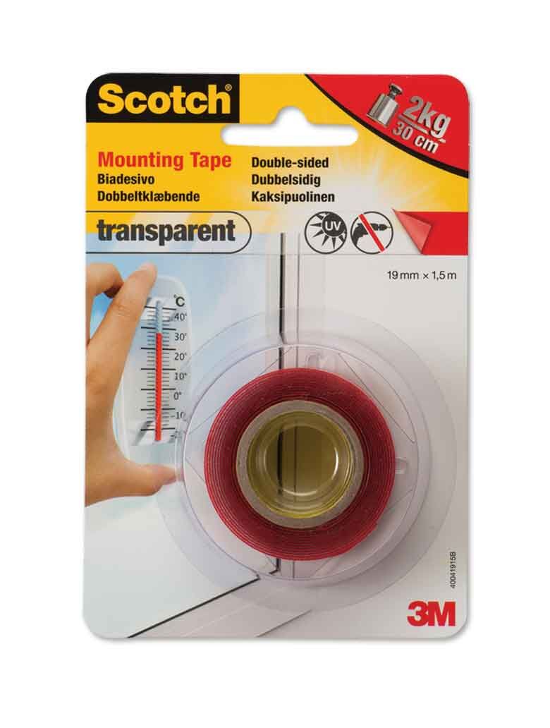 SCOTCH 4004 ŞEFFAF MONTAJ BANDI 19X1.5M 4910C-1915P