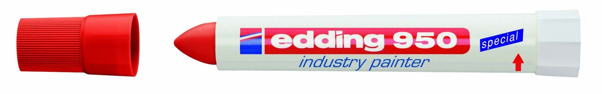 EDDİNG ENDUSTRI MARKÖR 950 KIRMIZI