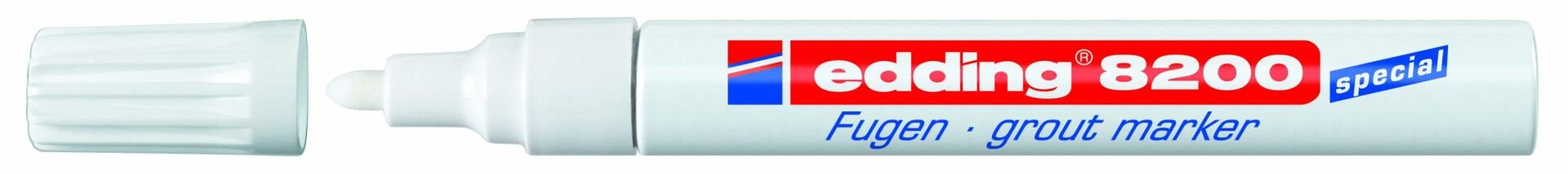 EDDİNG FAYANS KALEMİ 8200 BEYAZ TEKLİ