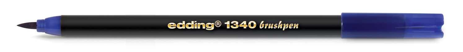 EDDİNG FIRÇA UÇLU KALEM 1340-03 MAVİ