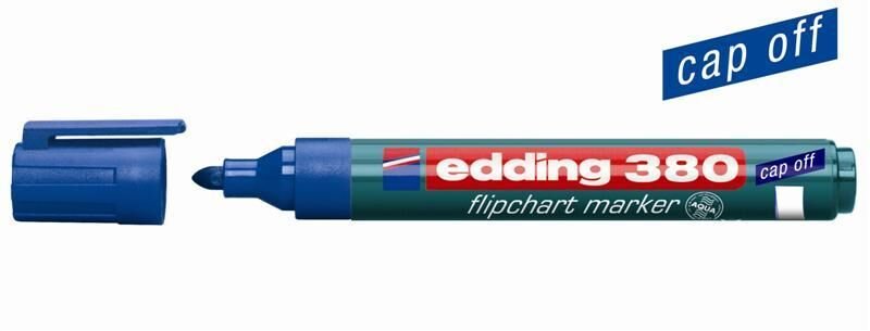 EDDİNG FLİPCHART MARKÖRÜ 380 MAVİ