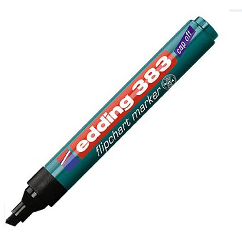EDDİNG FLİPCHART MARKÖRÜ 383 SİYAH