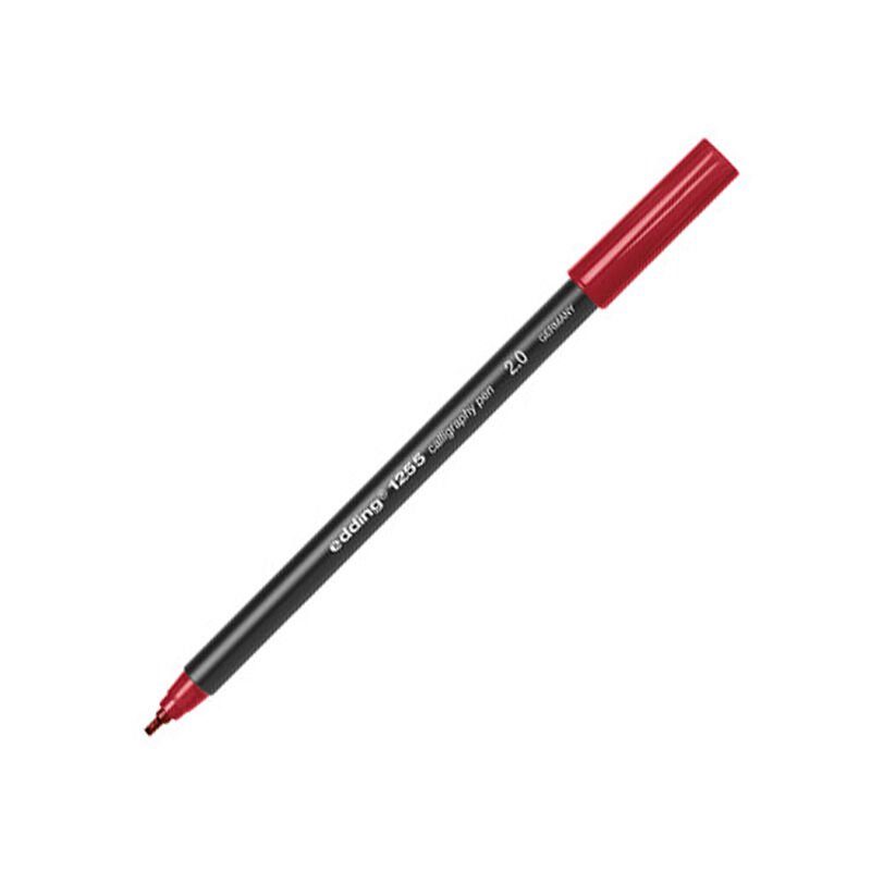 EDDİNG KALİGRAFİK KALEM 1255 2MM BORDO