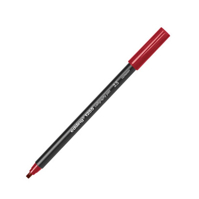 EDDİNG KALİGRAFİK KALEM 1255 3,5MM BORDO