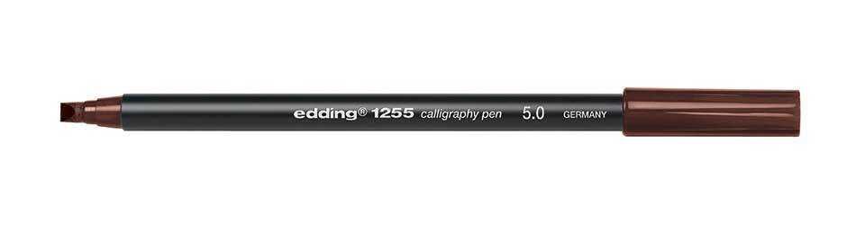 EDDİNG KALİGRAFİK KALEM 1255 5MM KAHVERENGİ