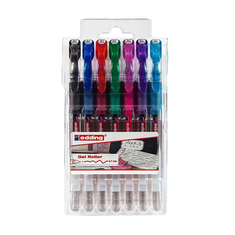 EDDİNG METAL CRYSTAL JELLY KALEM 2185P799 7Lİ PŞ