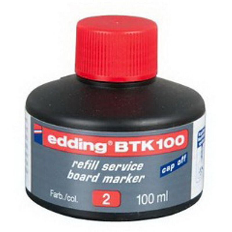 EDDİNG MÜREKKEP BTK100 KIRMIZI 100ML