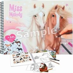 TOPMODEL MİSS MELODY COLOURİNG BOOK