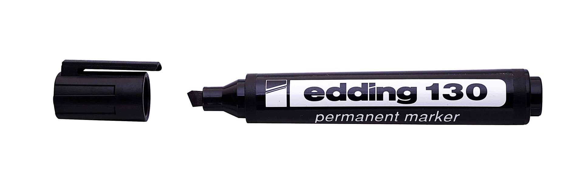 EDDİNG PERMANENT MARKÖR 130 KESİK UÇ SİYAH