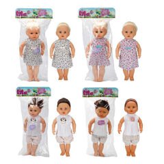 SUNMAN 60011 SABC BEBEK LİLA SAÇLI SESLİ 60CM
