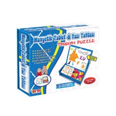 DIYTOY 3445 MANYETİK TABLET TANGRAM VE YAZI TAHTASI