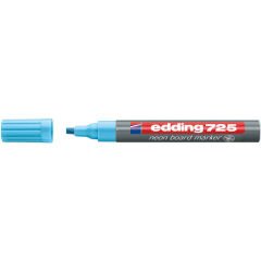 EDDİNG TAHTA KALEMİ 725 FOSFORLU MAVİ