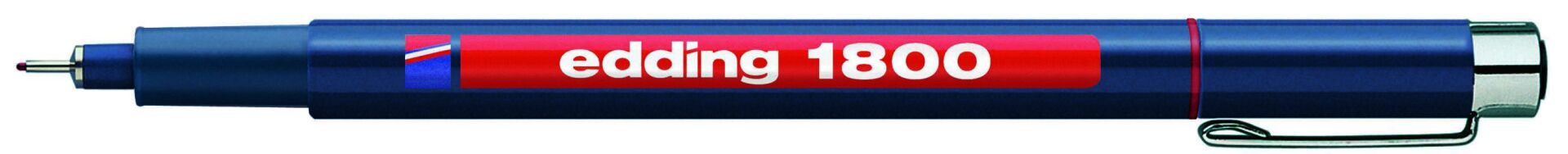 EDDİNG TEKNİK ÇİZİM KALEMİ 180-302 03MM KIRMIZI