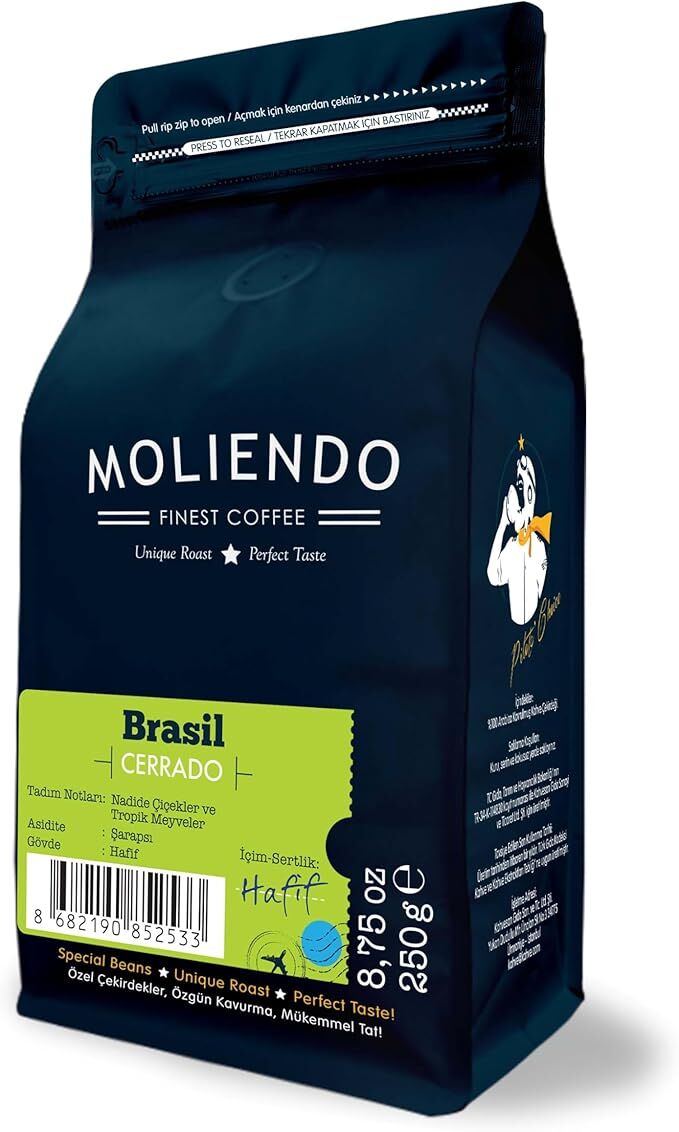 Moliendo Brasil Cerrado Yöresel Kahve 250GR