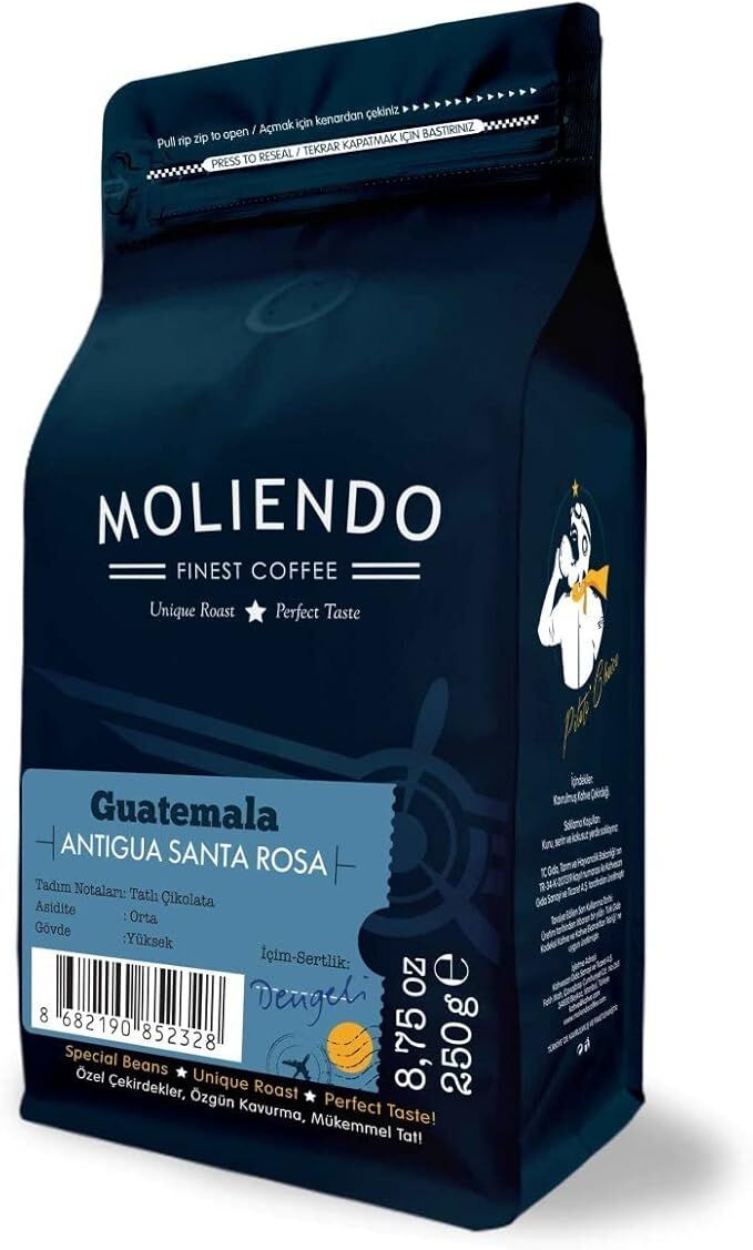 Moliendo Finest Coffee Guatemala Antigua SHB Yöresel Kahve 250GR