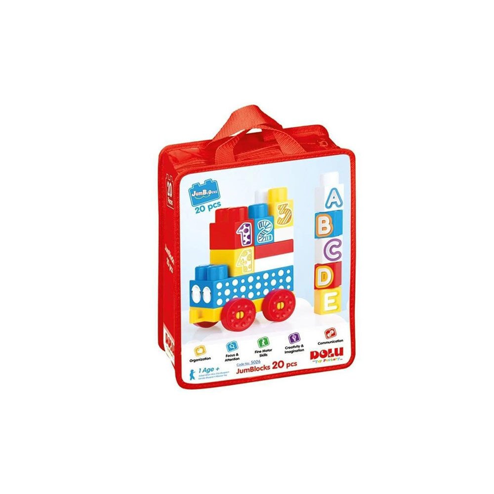 DOLU 5026 OYUNCAK ÇANTALI MEGA BLOK 20Lİ