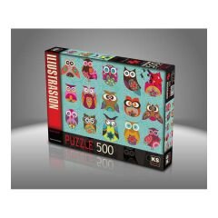 ONUR  20011 PUZZLE 500 MULTİ OWLS