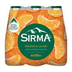 Sırma C+ Mandalinalı 6 x 200 Ml