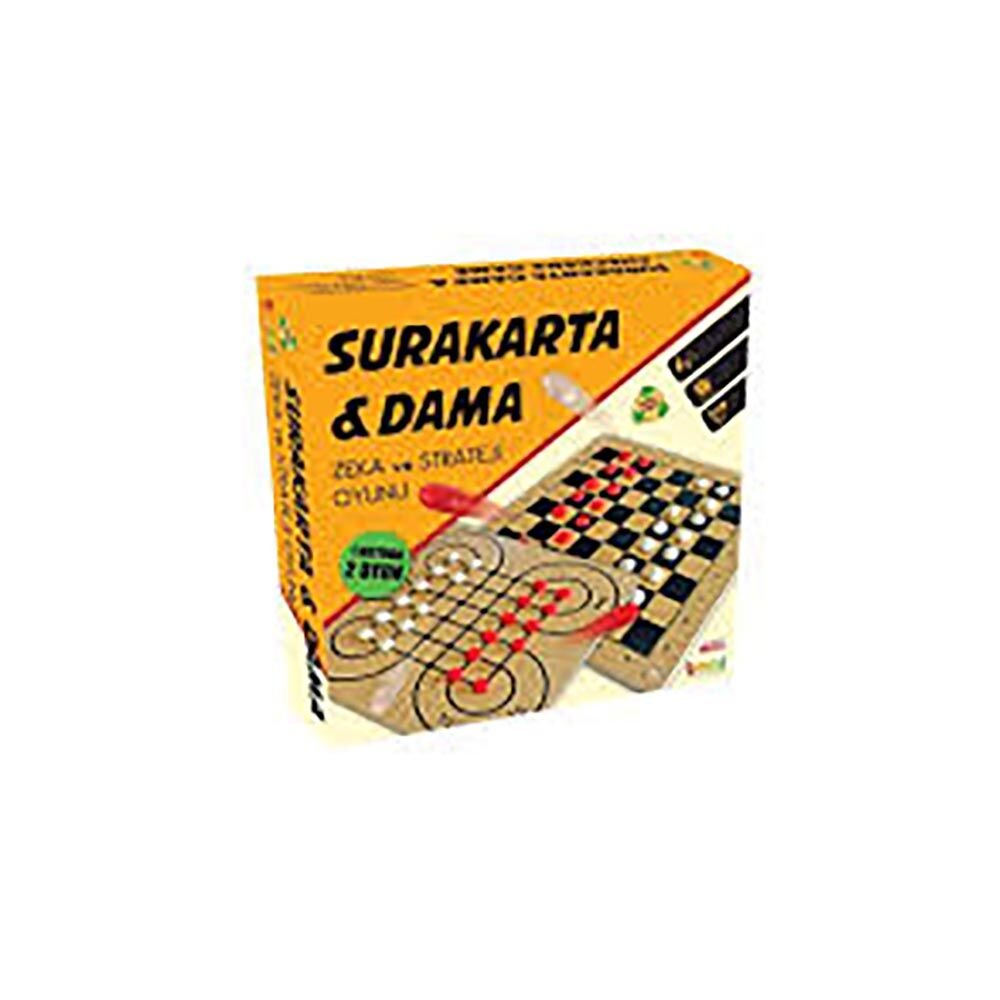 BEMİ 1239 SURAKARTA-DAMA AHŞAP TABLA