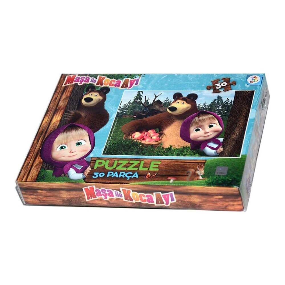 UTKU LAÇO MS7574 MASHA İLE KOCA AYI KUTU PUZZLE 30 PRÇ