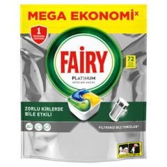 Fairy Platinum 72 Yıkama Bulaşık Makinesi Deterjanı