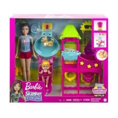 MATTEL HKD80 BARBİE SKIPPERIN SU PARKI EĞLENCESİ