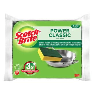 Scotch Brite Klasik Sünger 4'lü