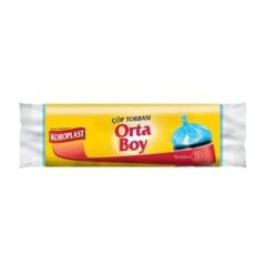 Koroplast Orta Boy Güçlü Çöp Torbası 15 Adet