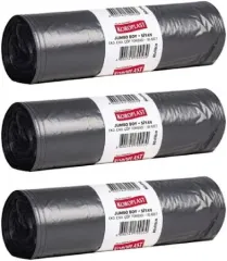 Koroplast Endustriyel Jumbo Boy cop Poseti Siyah 10 Lu 80 X 110 Cm Kolide 10 Paket
