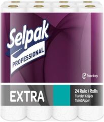 Selpak Professional Extra Tuvalet Kağıdı Çift Katlı 165 Yaprak 24 'LÜ