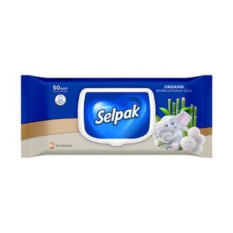 Selpak Organik Bambu Özlü & Pamuk Özlü Islak