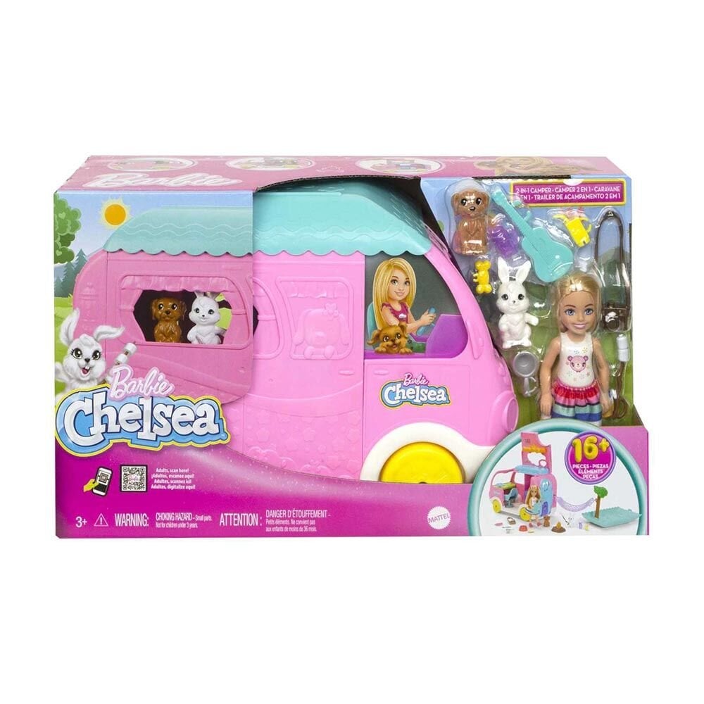 MATTEL HNH-90 BARBİE CHELSEA YENİ KARAVANI