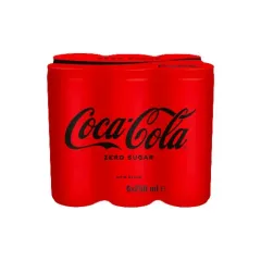 Coca-Cola Zero Sugar Kutu 6 x 250 Ml
