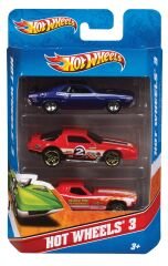 MATTEL HOT 05904 HOTWEELS 3 LÜ ARABA SETİ