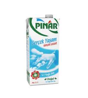 Pınar Süt %1 Yağlı 1 LT
