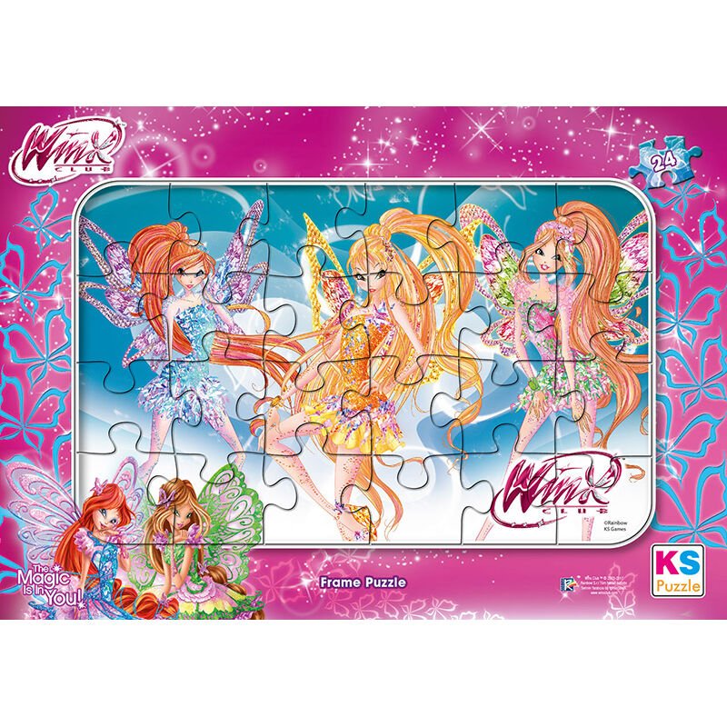 ONUR WINX704 PUZZLE 24PRÇ WINX FRAME